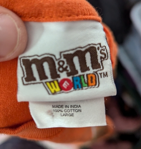 Vintage M&M world Orlando Florida Airboat Crocodile snake frog funny youth Large - Picture 2 of 5